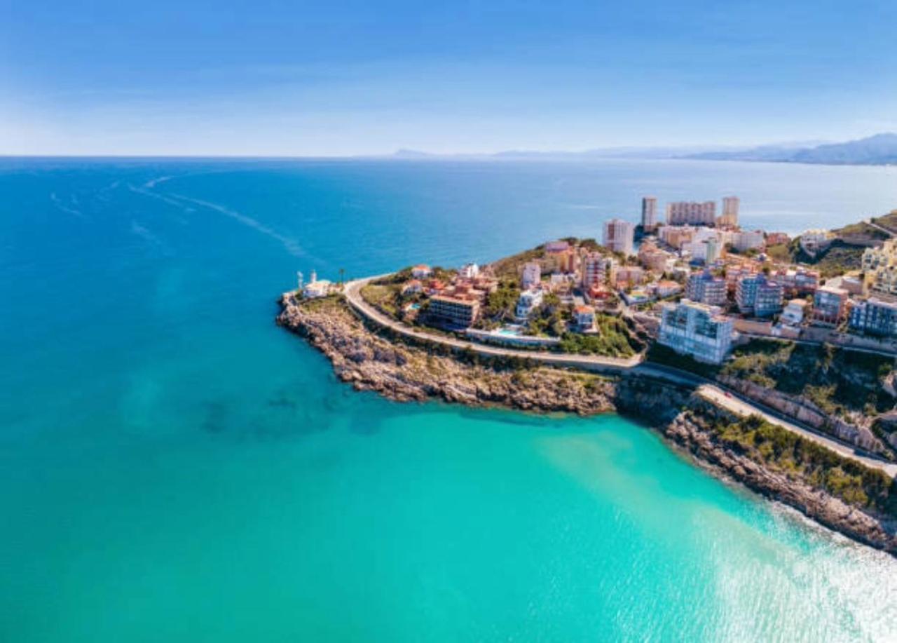 Nuevo, Primera Linea De Playa, Con Piscina Y Vistas Al Mar Cullera Kültér fotó